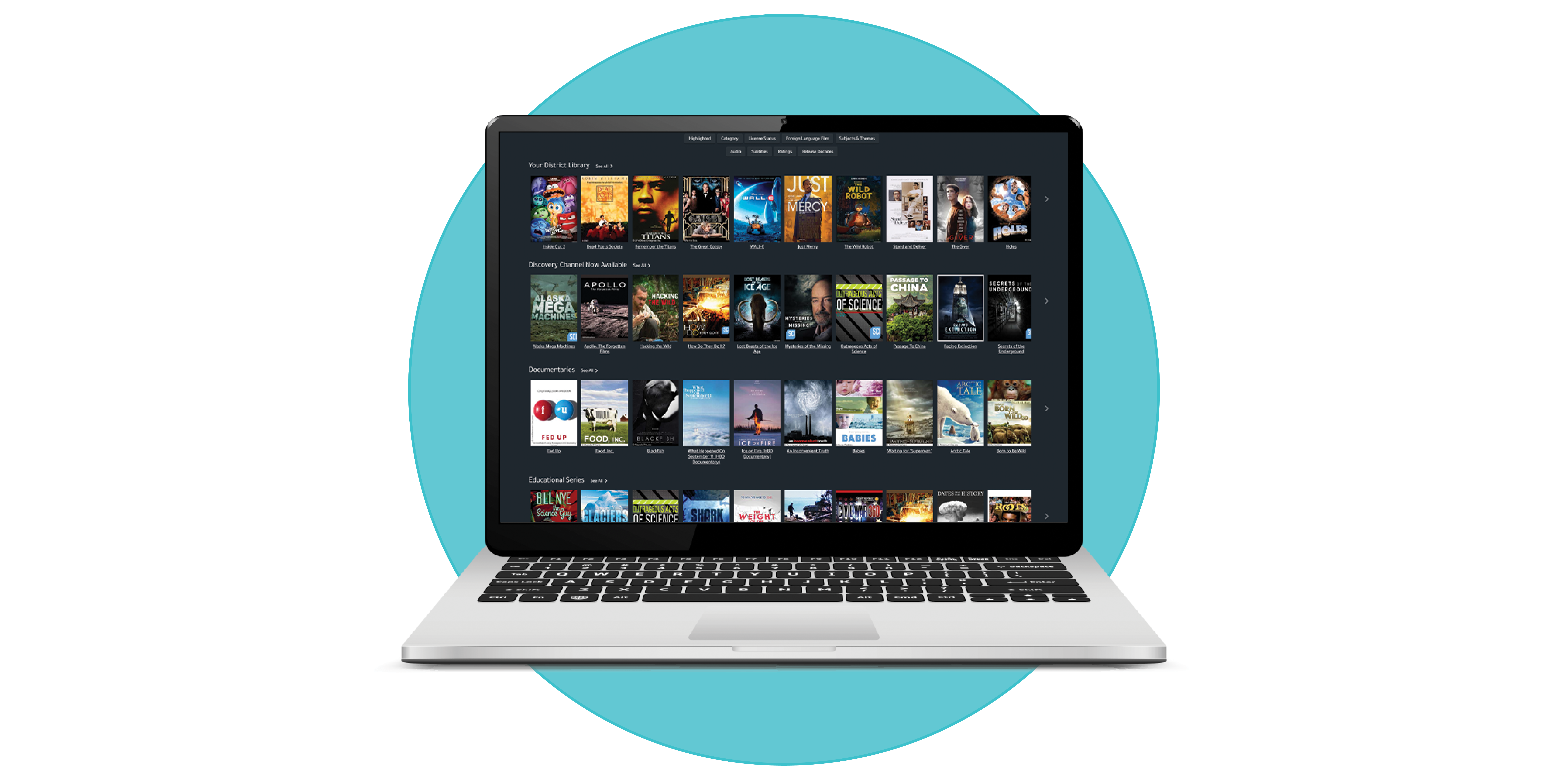 KS-Streaming Portal Laptop