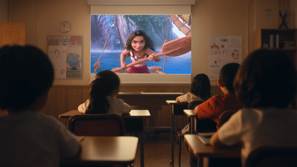 Moana classroom presentation
